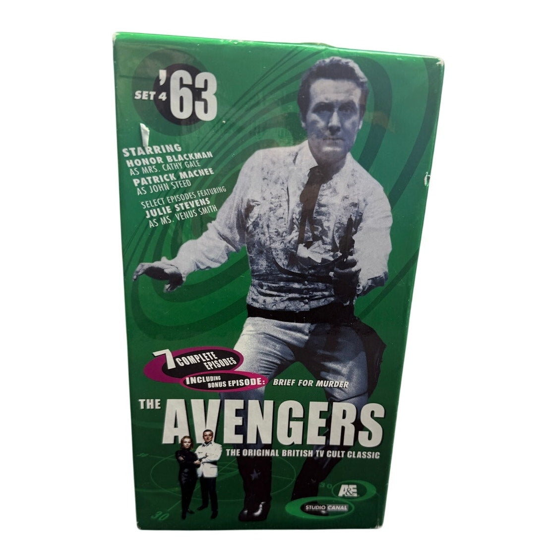 The Avengers '63 Set 4 [ VHS ] Original British TV ~ Cult Classic