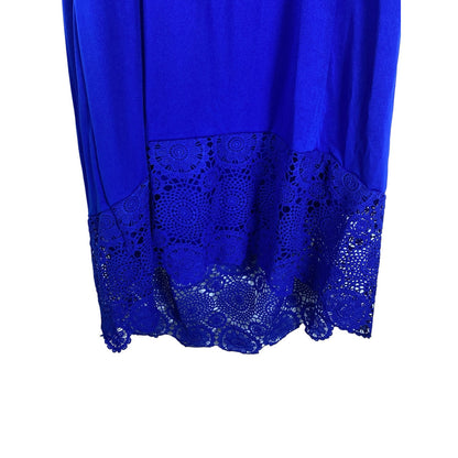 Women's Dress Royal Blue 2xl open shoulder summer sun