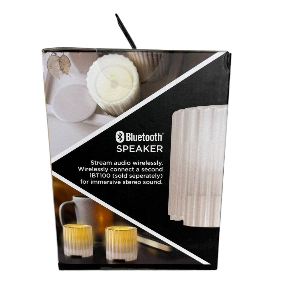 NIB I home Bluetooth LED Candle Light Speaker