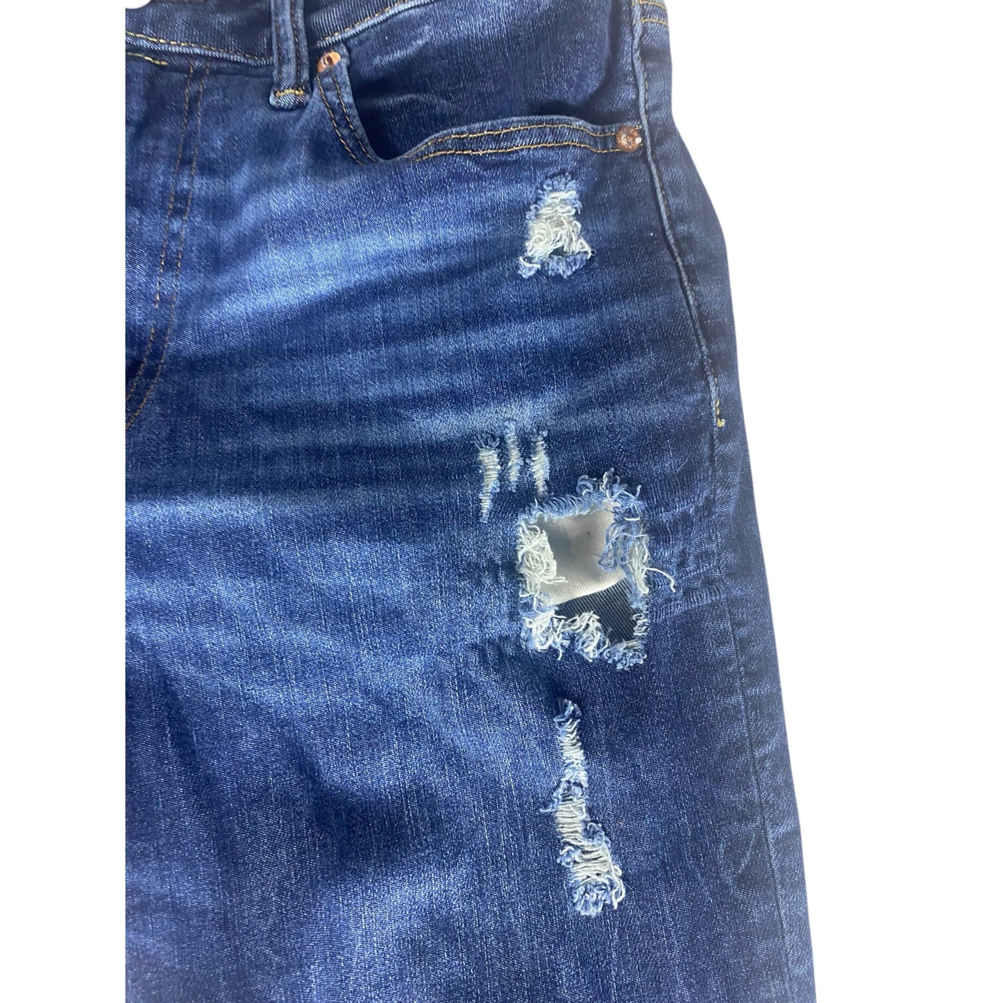 Men's American Eagle Distressed Blue Jeans Size 33x34