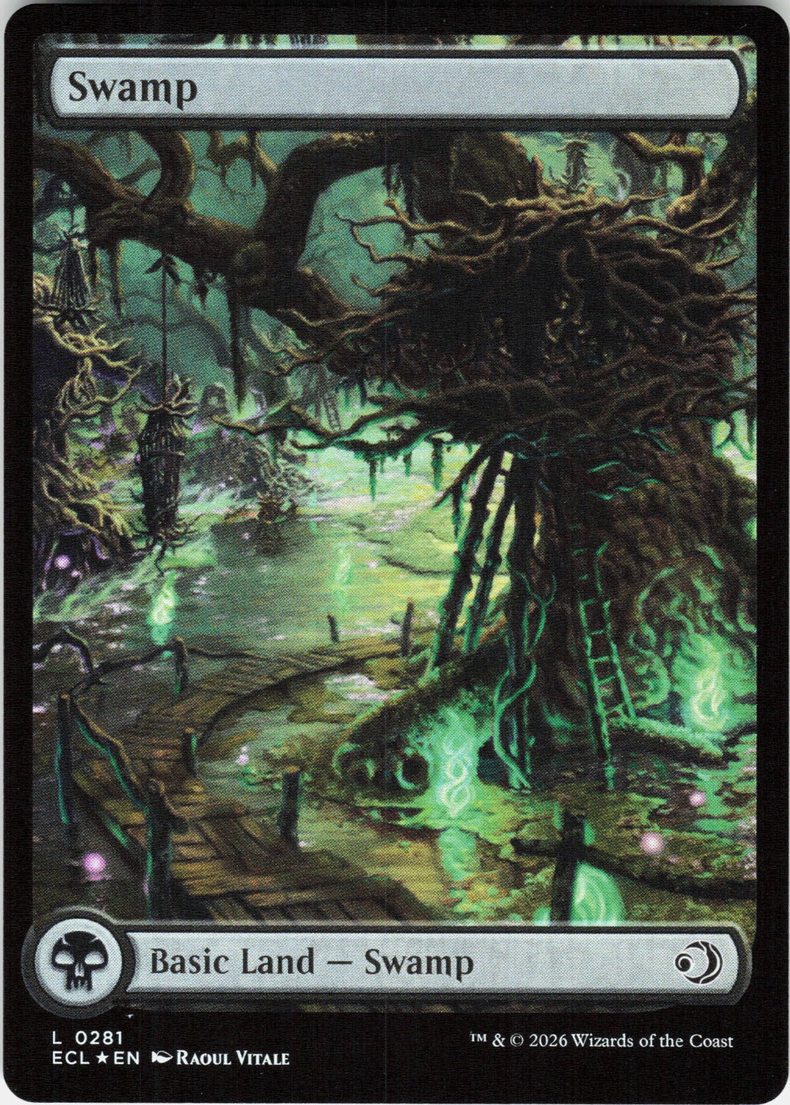 Swamp Foil L Lorwyn Eclipsed 281 NM