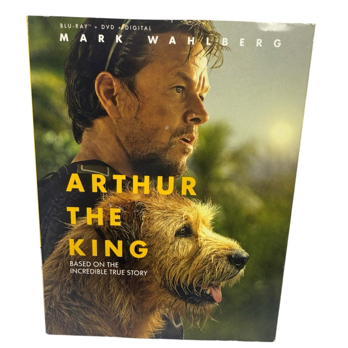 NEW! Arthur The King (Blu-ray DVD Digital) Slipcover 2024 M. Wahlberg True Story