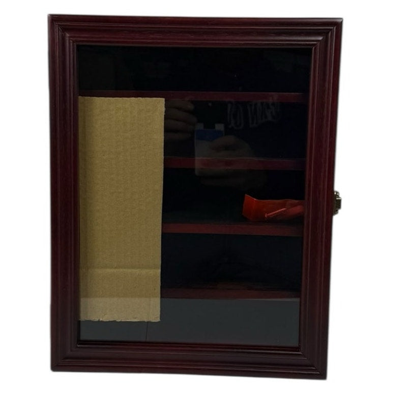 NEw Challenge Coin Display Case, Coin Collection Display Stand for Wall Military