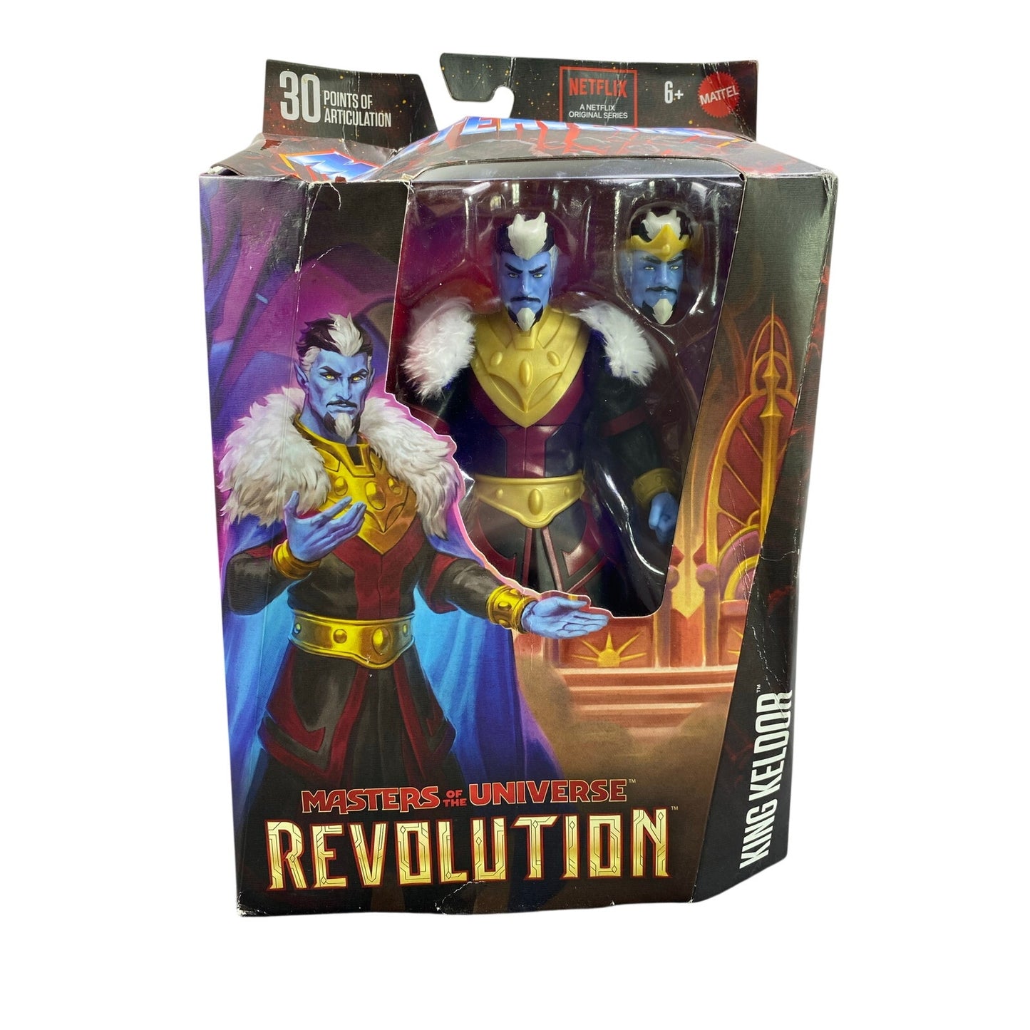 Mattel Masters of the Universe New Revolution King Keldor Figure 7" NEW SEALED!