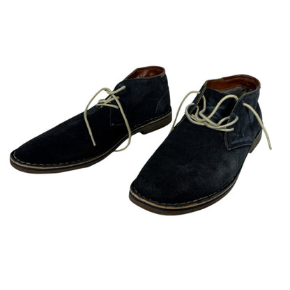 Kenneth Cole Reaction Dress Shoes Men's Size 10 Blue leather