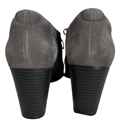 Clarks Araya Hale Boots Women's 10M Gray Suede Ankle Bootie