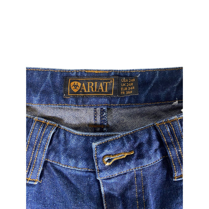 Women's Ariat Crop Denim Riding Jeans Size 24R