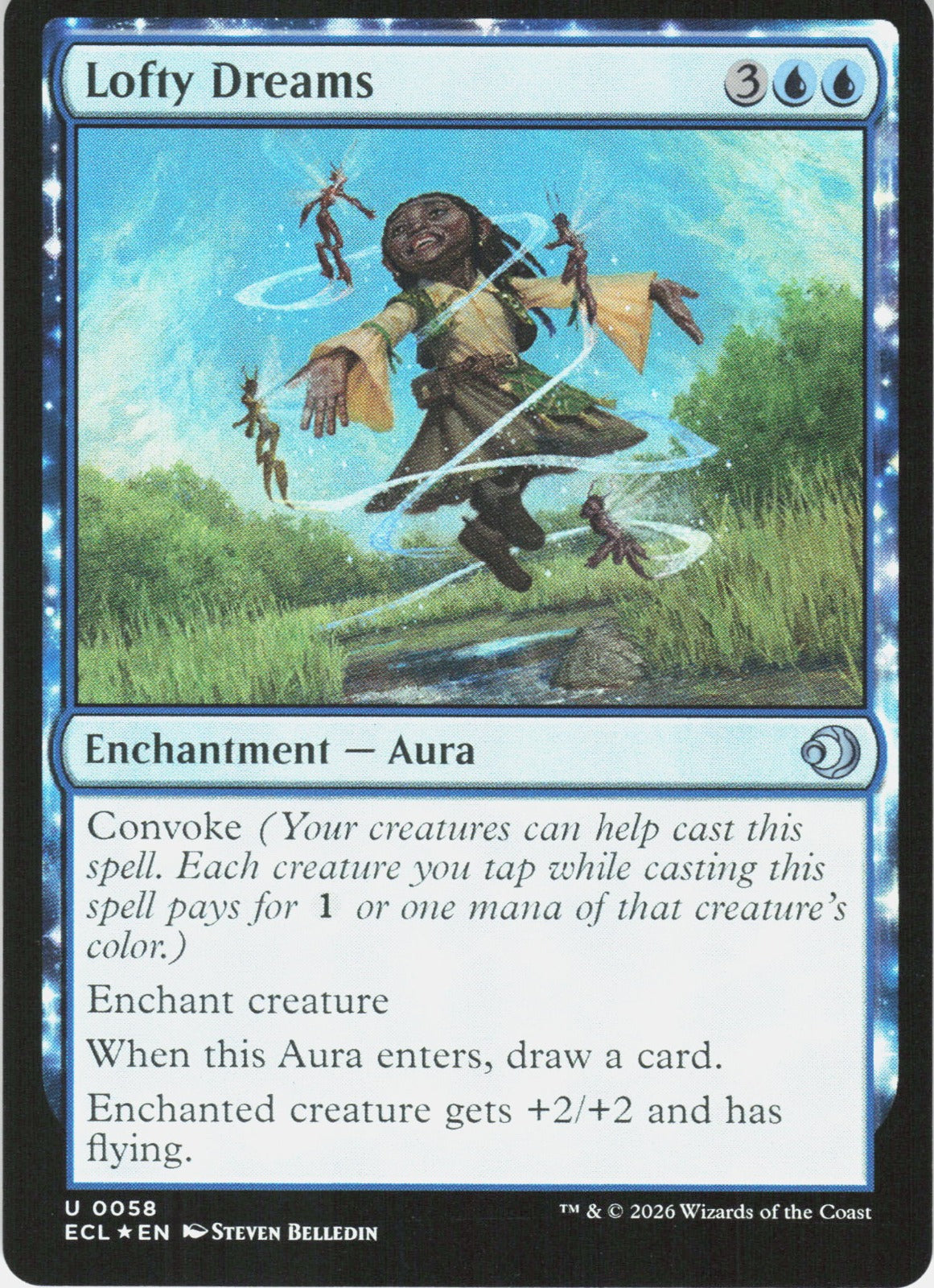 Lofty Dreams Foil U Lorwyn Eclipsed 58 NM