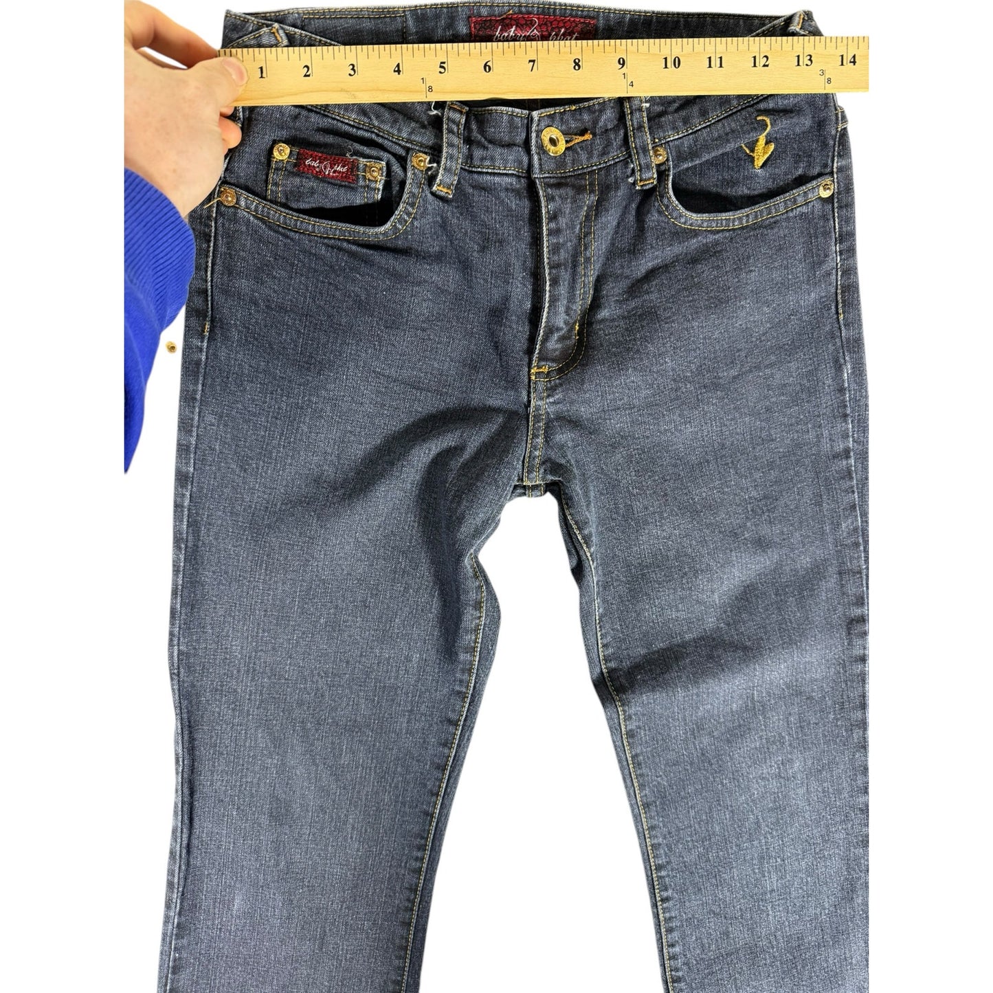 Vintage Baby Phat Jeans Women's Straight Size 26 9in rise