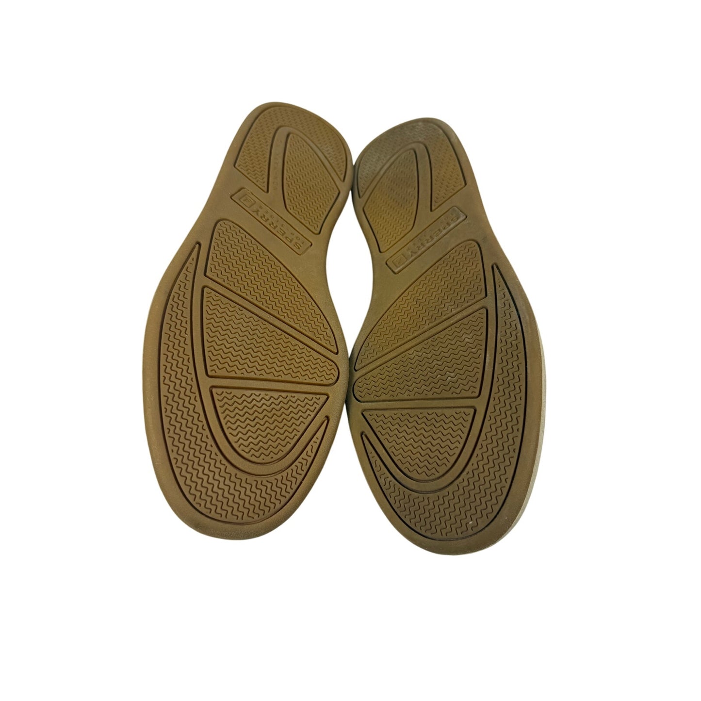 Sperry Top-Sider Gold Cup Shoes Boys Size 6w Brown Leather 2-Eye Boat Casual