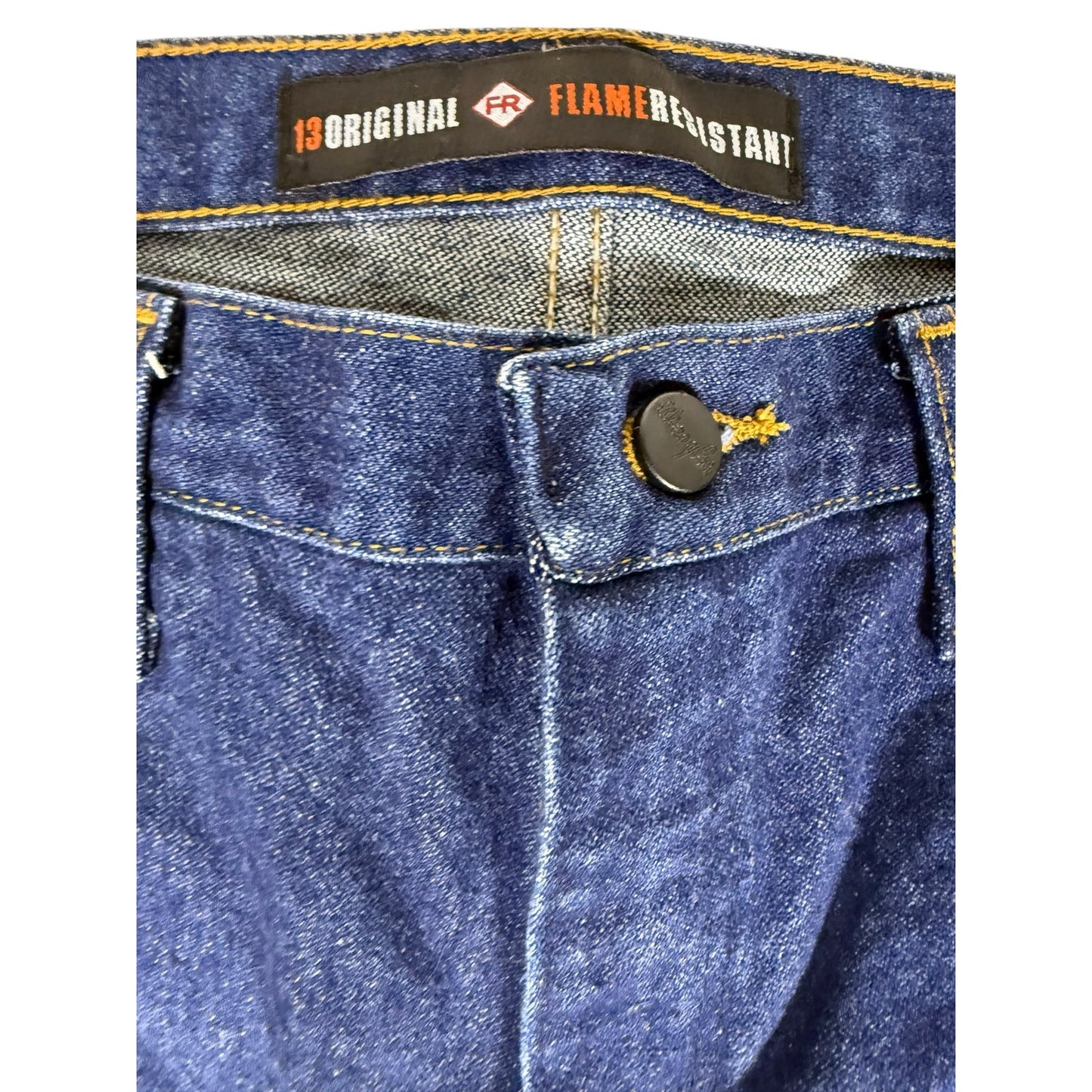 Wrangler FR Flame Resistant Jeans - 34x24 Blue Denim