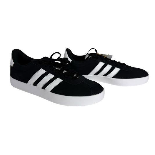 NWT Adidas Sneakers Men's VL Court 3.0 Black and White Size 10.5 Skateboarding