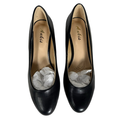 New Ankis Wedge Pumps Women's Size 6.5 Black casual Office