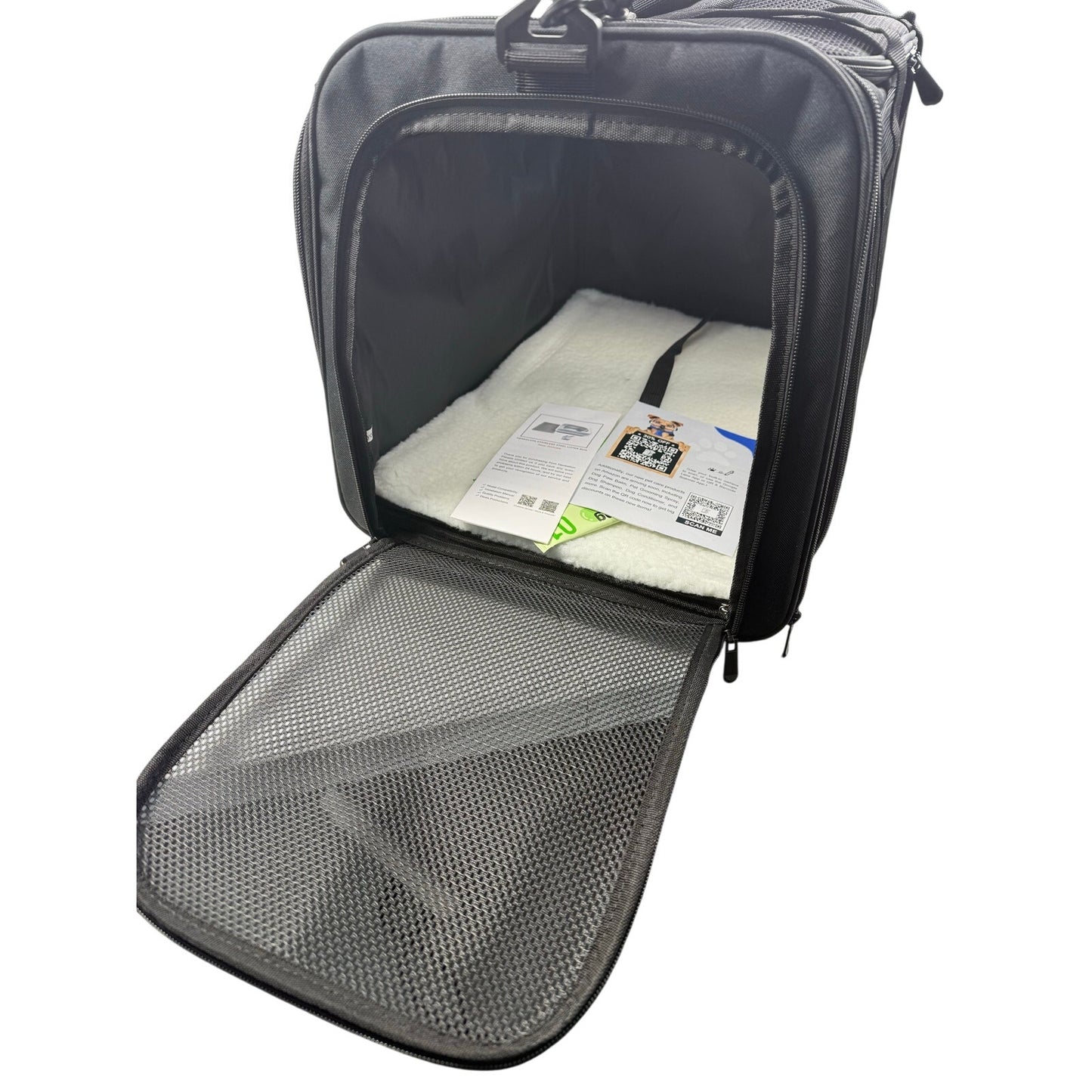 NIB Cat Carrier Large Cat Carrier for Small Medium Dogs Cats Foldable Soft-Sided