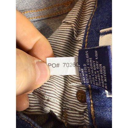 Women's Madewell 8" rise Ankle Zip Skinny Ankle Jeans Size 25