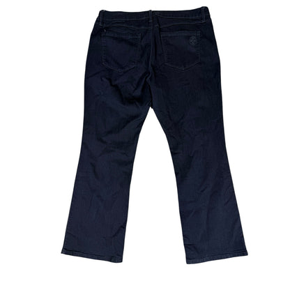 Laurie Felt Jeans Women's Dark Blue Silky Baby Doll Flare 36