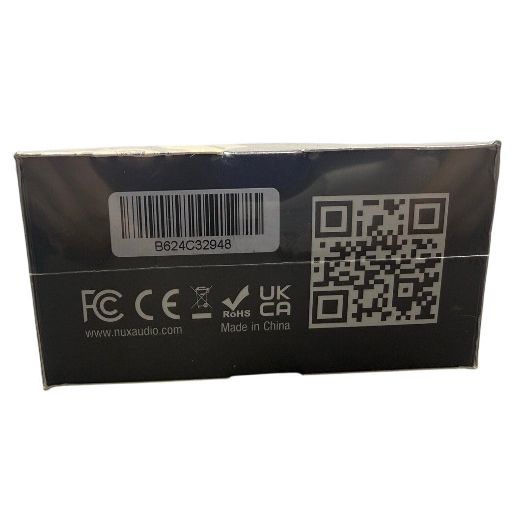 New Sealed NUX B-6 2.4GHz Wireless Saxophone Microphone System Black