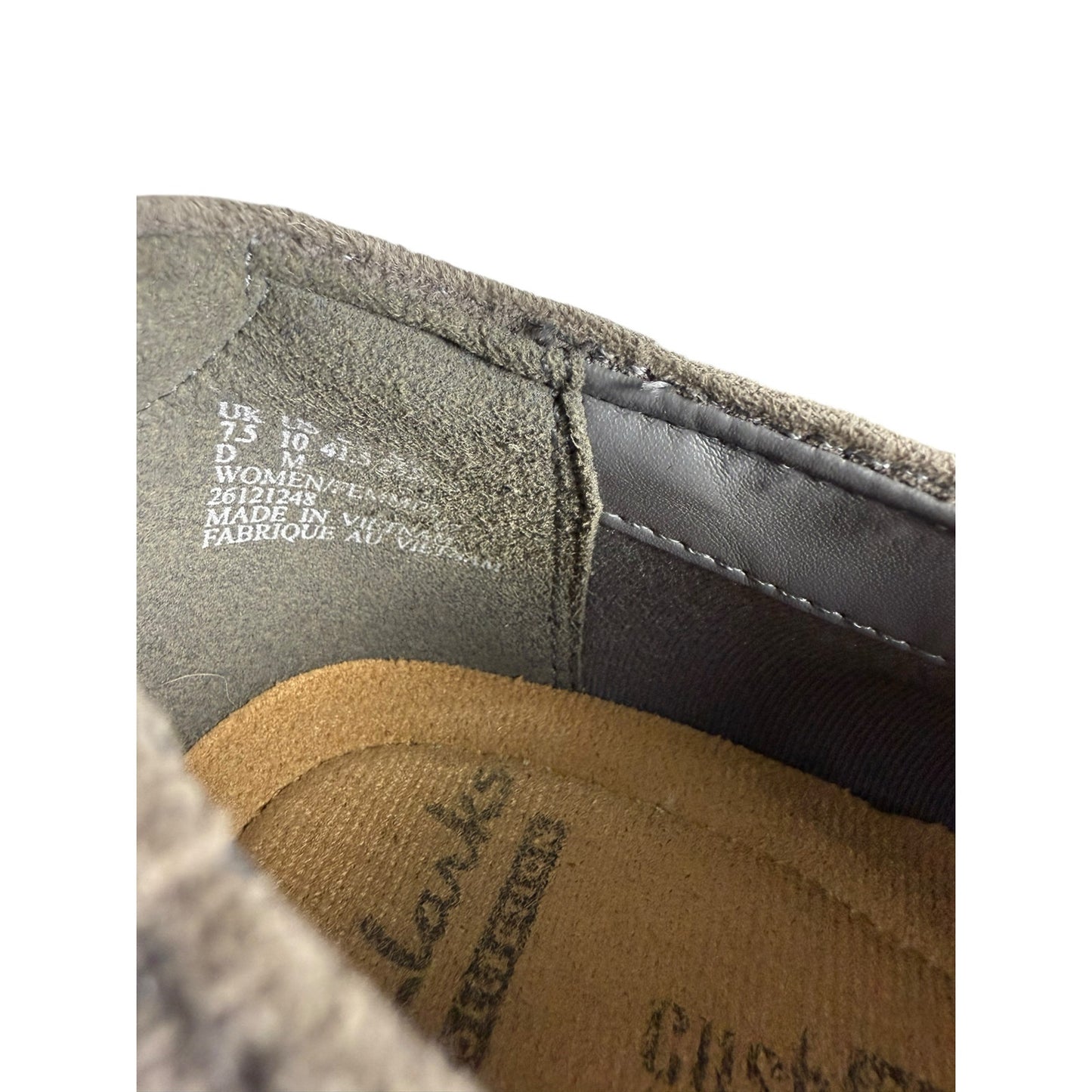 Clarks Araya Hale Boots Women's 10M Gray Suede Ankle Bootie