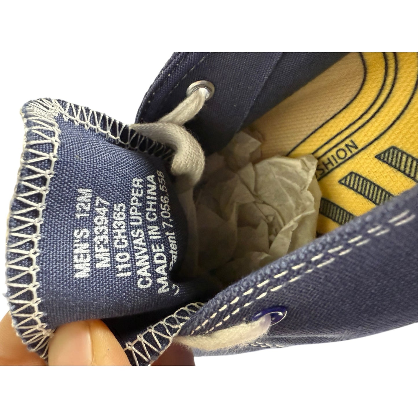 NWOT Ked's Shoes Men's Blue Canvas Size 12M Casual low