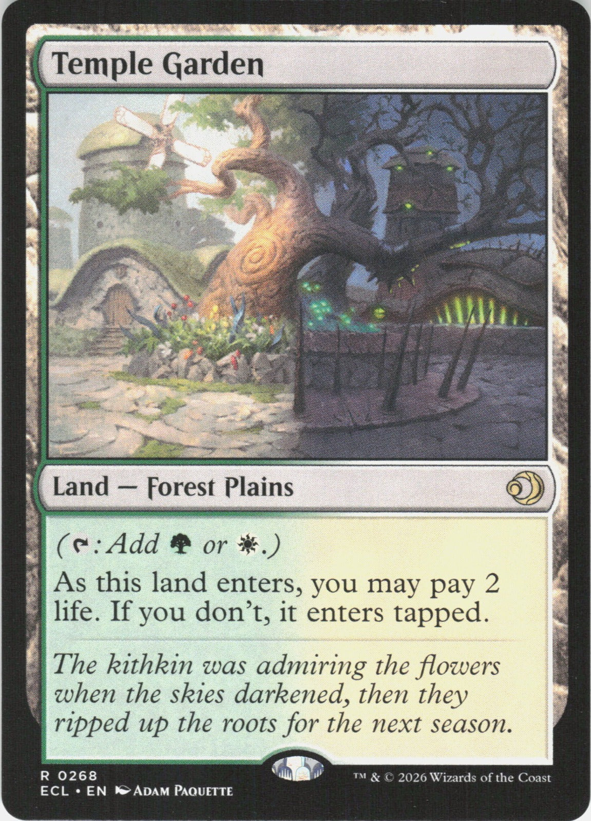 Temple Garden R Lorwyn Eclipsed 268 NM