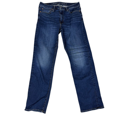 American Eagle Relaxed Straight Jeans - Men's 32x34 Blue