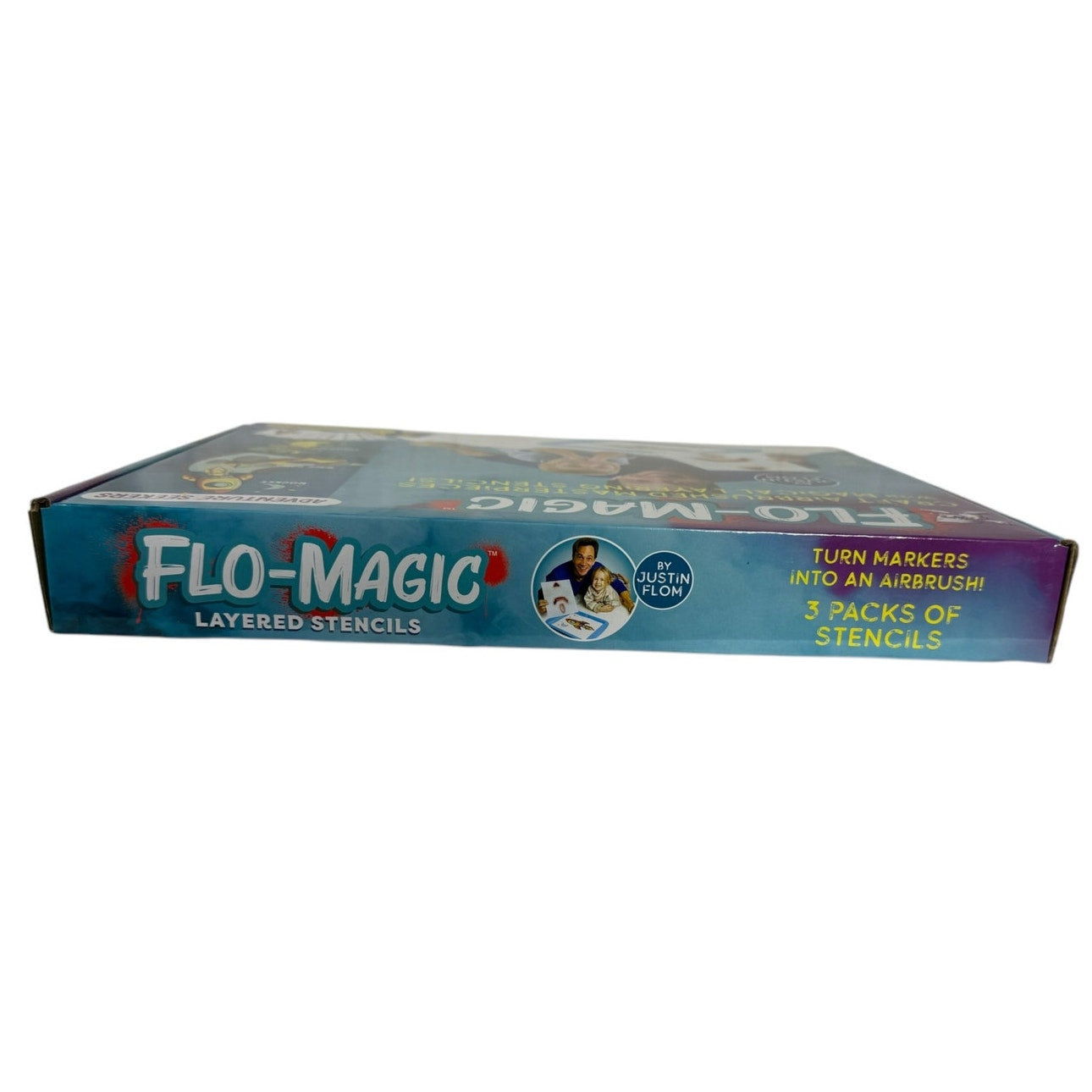 Flo-Magic, Craft Airbrushed Masterpieces with Magical Layering Stencils Ages 5+