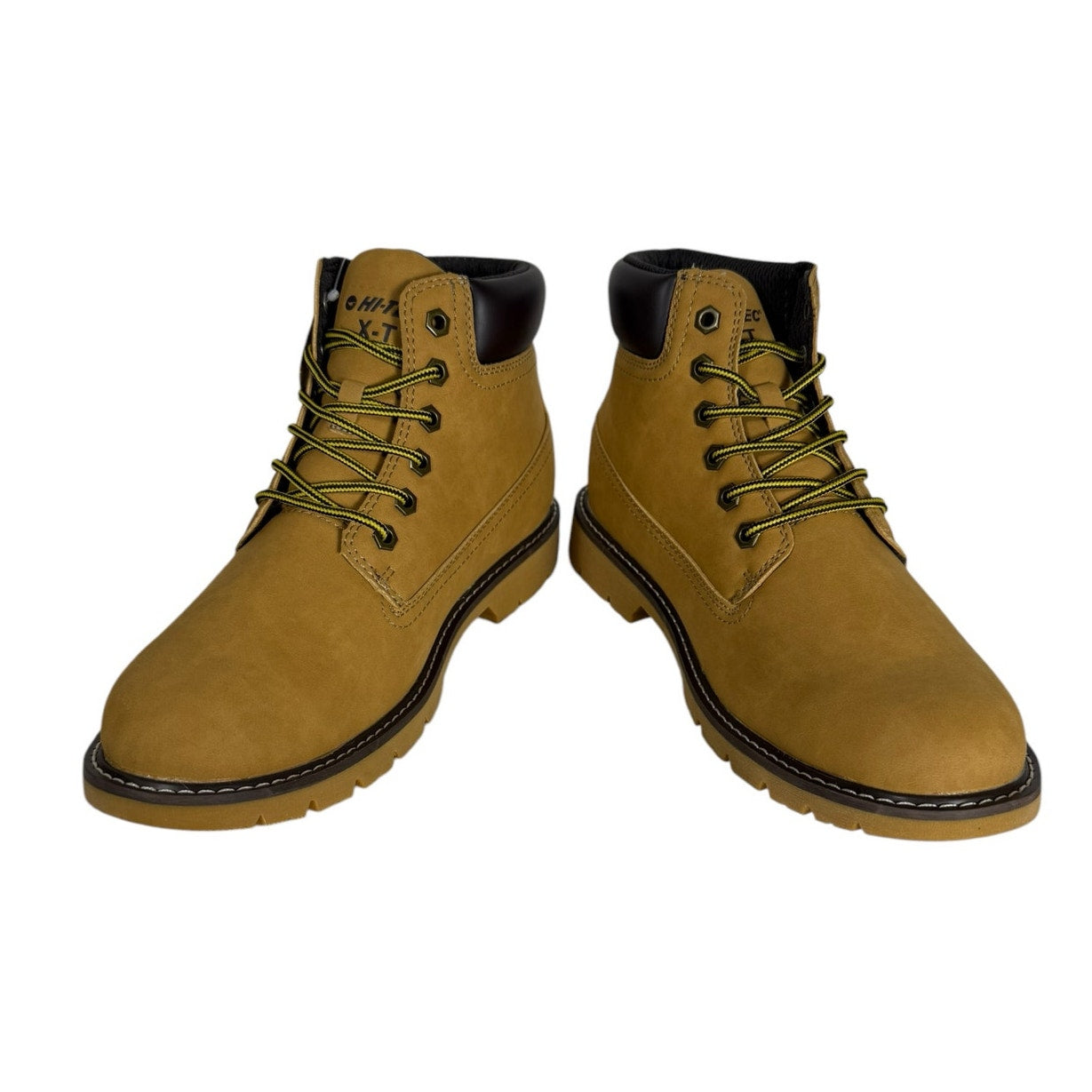 NWT Hi Tec Reznor Boots Men's  Size 9.5 6in Soft toe Tan  Work Chore