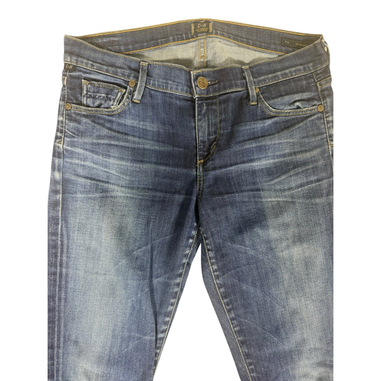 Citizen of Humanity Jeans Women Blue 30 Ava Low Rise Straight Leg