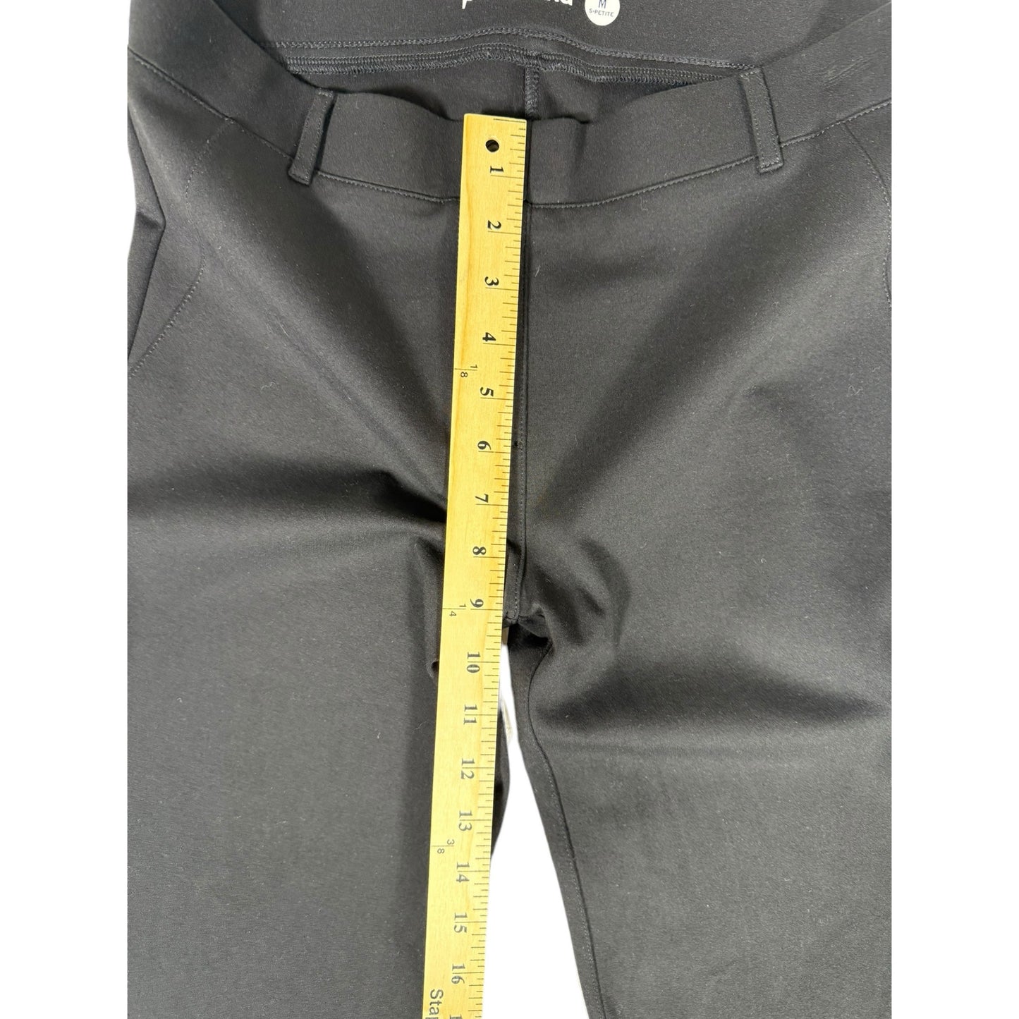 Betabrand Slacks Women 28 Black stretch Dress Comfortable