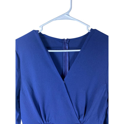 New Women’s Romper one piece V-cut Navy size Small