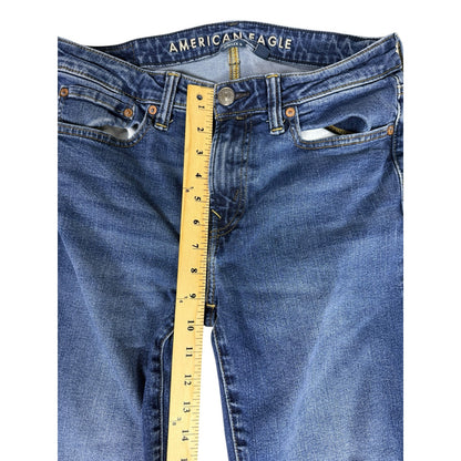 American Eagle Men's Blue Original Bootcut Jeans - 30x32