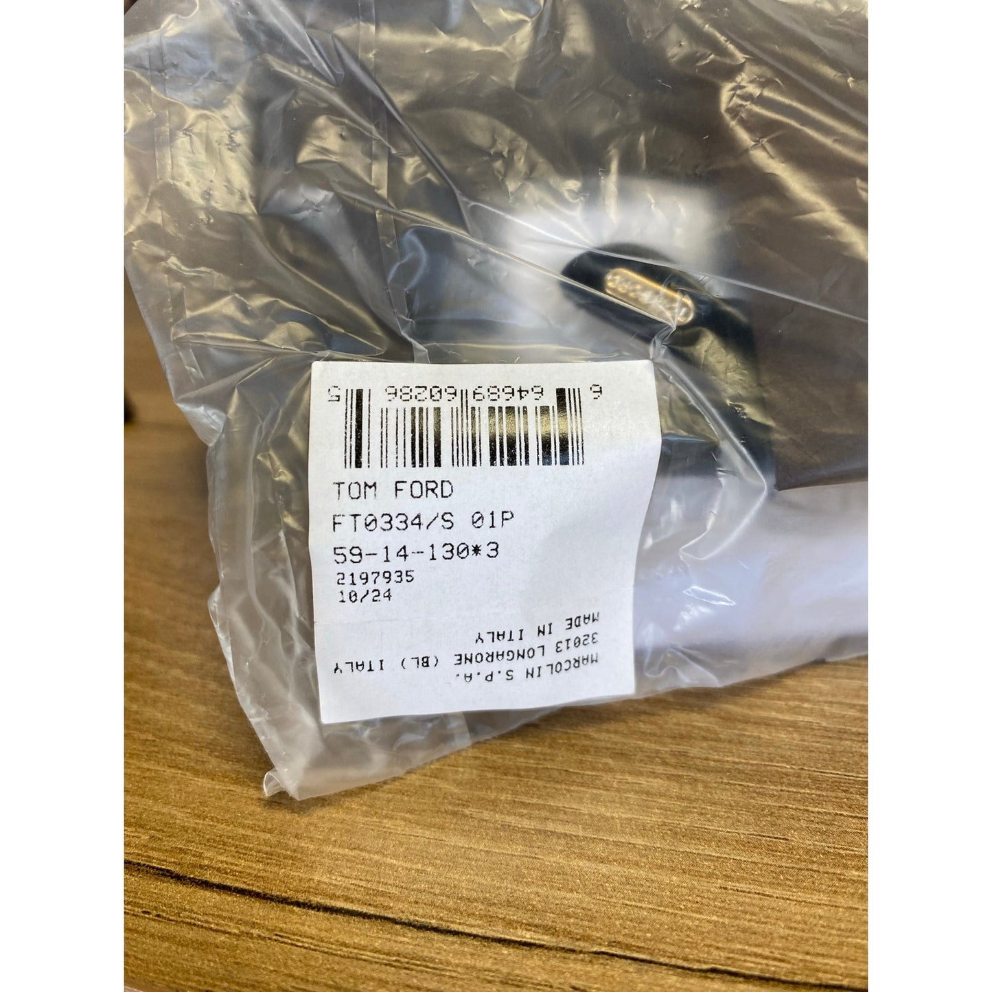 New Tom Ford Dimitry Sunglasses (Shiny Black) with case