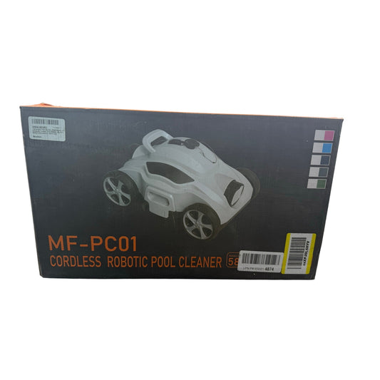 New 110 Mins Runtime Pool Vacuum for Above Ground Pool Cordless Robotic Gray