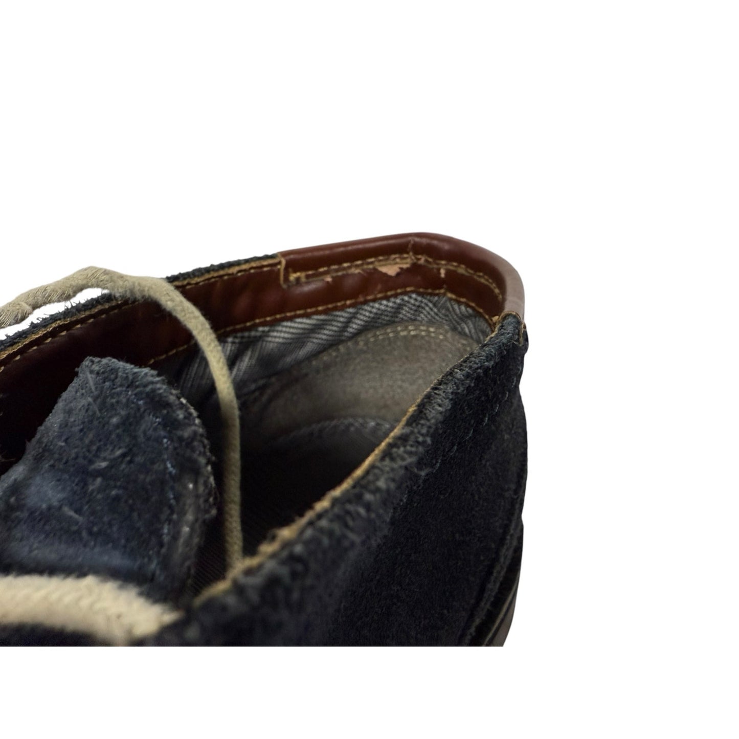 Kenneth Cole Reaction Men's Dress Shoes Navy Blue Suede Size 8M