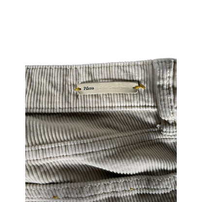 Women's Corduroy White Pilcro and the letterpress No. 28 Jeans