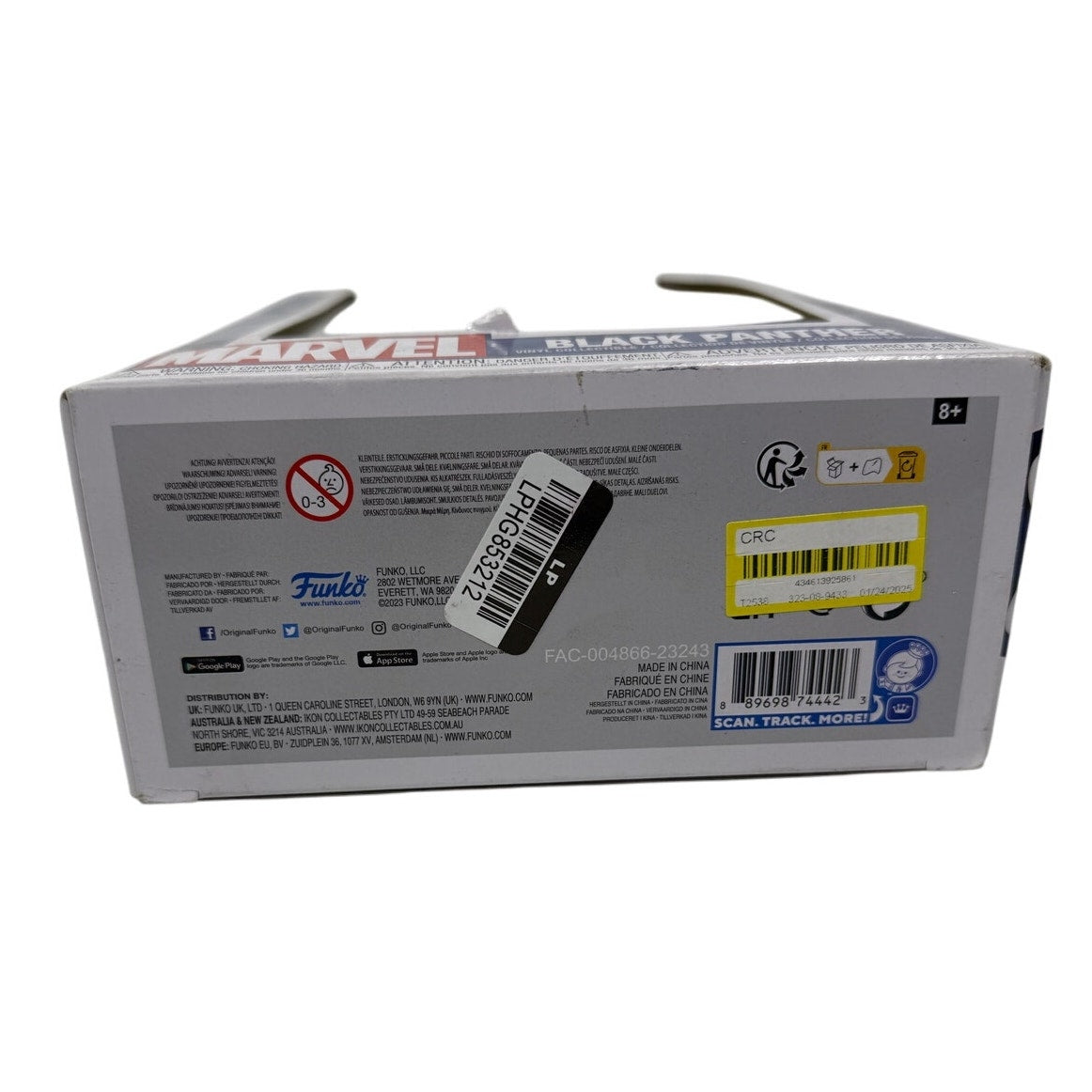 Funko Pop! Comic Book Cover w/Case: Marvel - Black Panther Target Exclusive #36