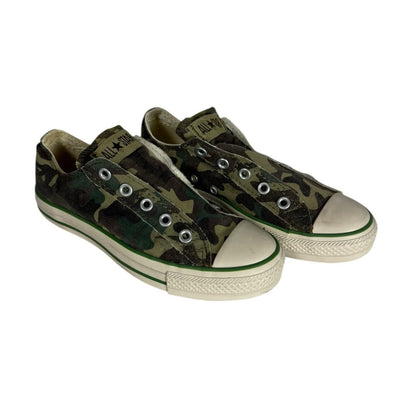 Converse All Star Slip on Womens Shoes Camo Size 6