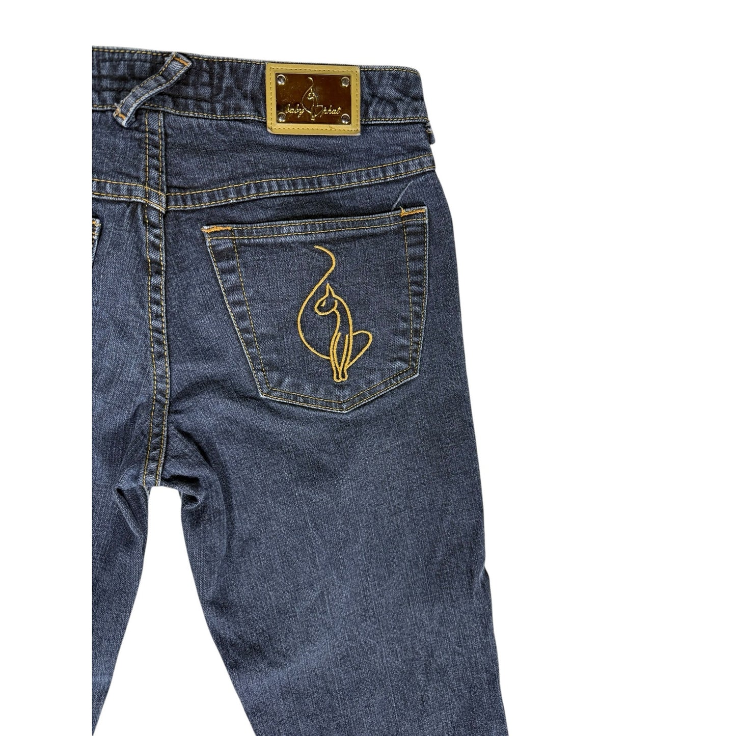 Vintage Baby Phat Jeans Women's Straight Size 26 9in rise