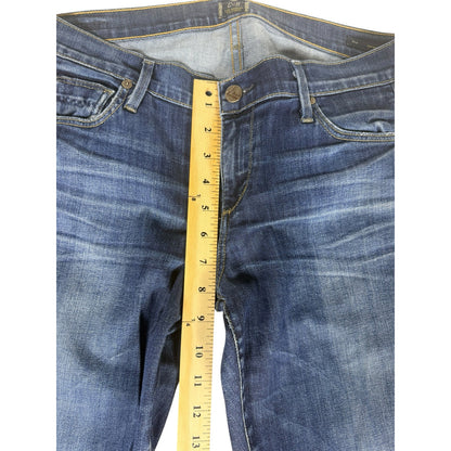 Citizen of Humanity Jeans Women Blue 30 Ava Low Rise Straight Leg