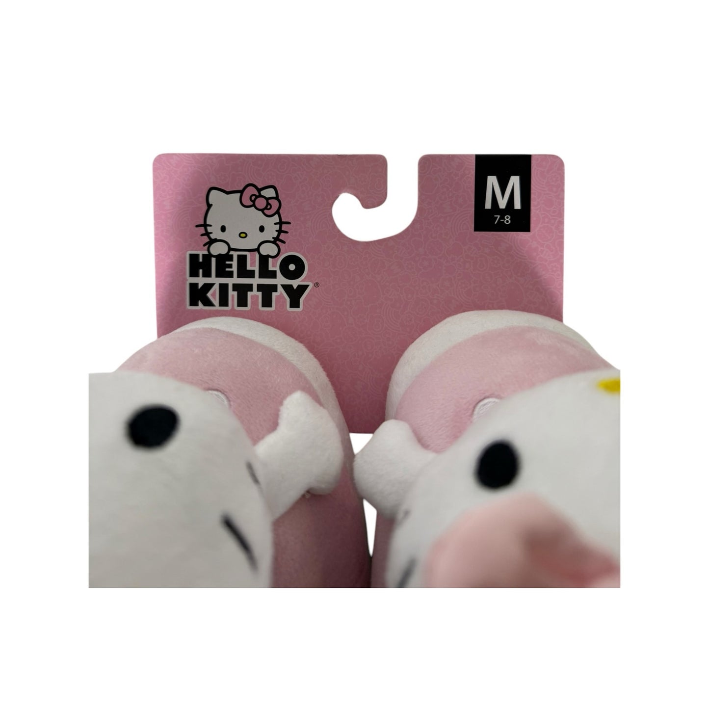 NWT Hello Kitty Women's Bootie Slippers Pink Size Medium 7 - 8