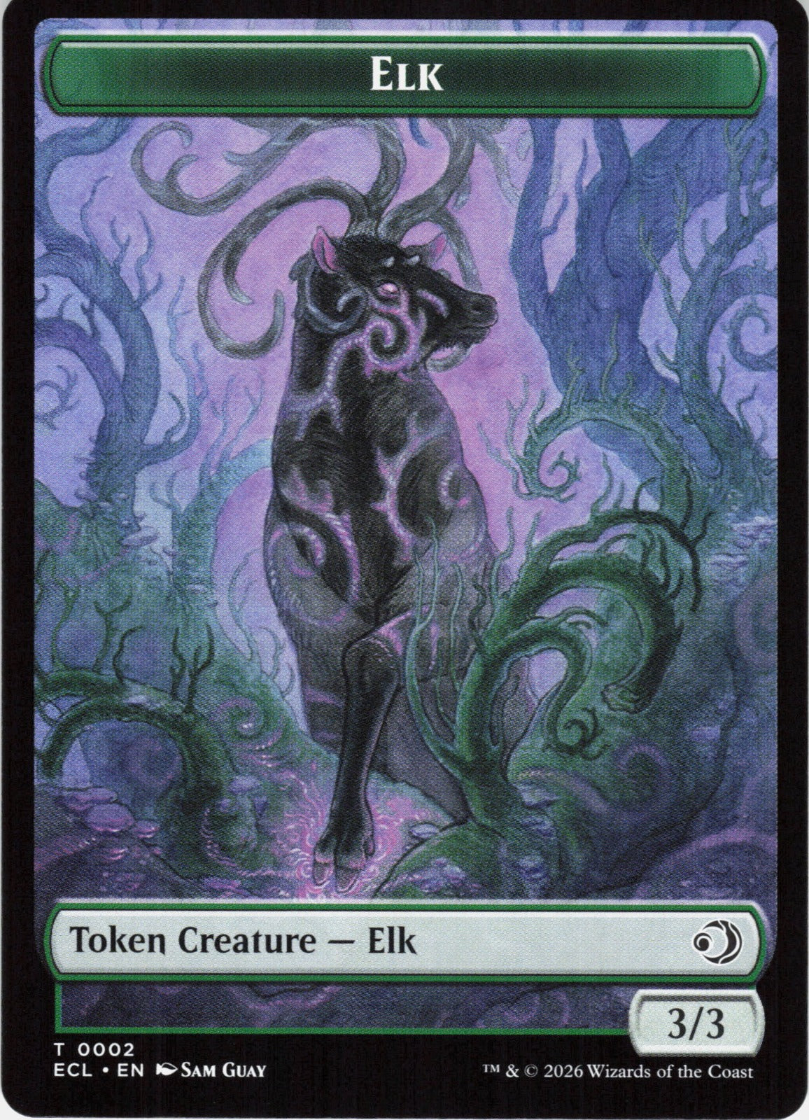 Elf Warrior Token T Duel Decks: Anthology 2 NM