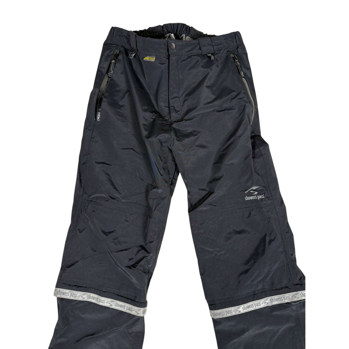 Showers pass  Rain Pants Men's Size XL Black Motorcycle
