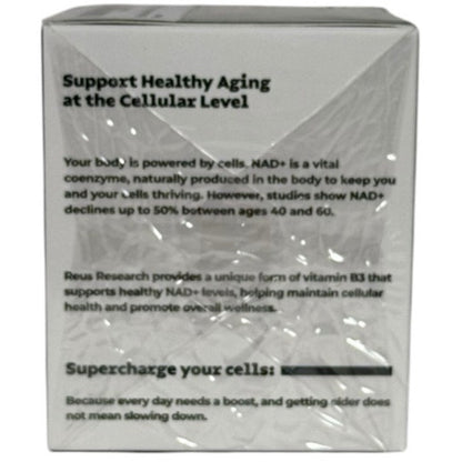 NAD+ Supplement for Anti-Aging Energy Focus & Nicotinamide Riboside Resveratrol