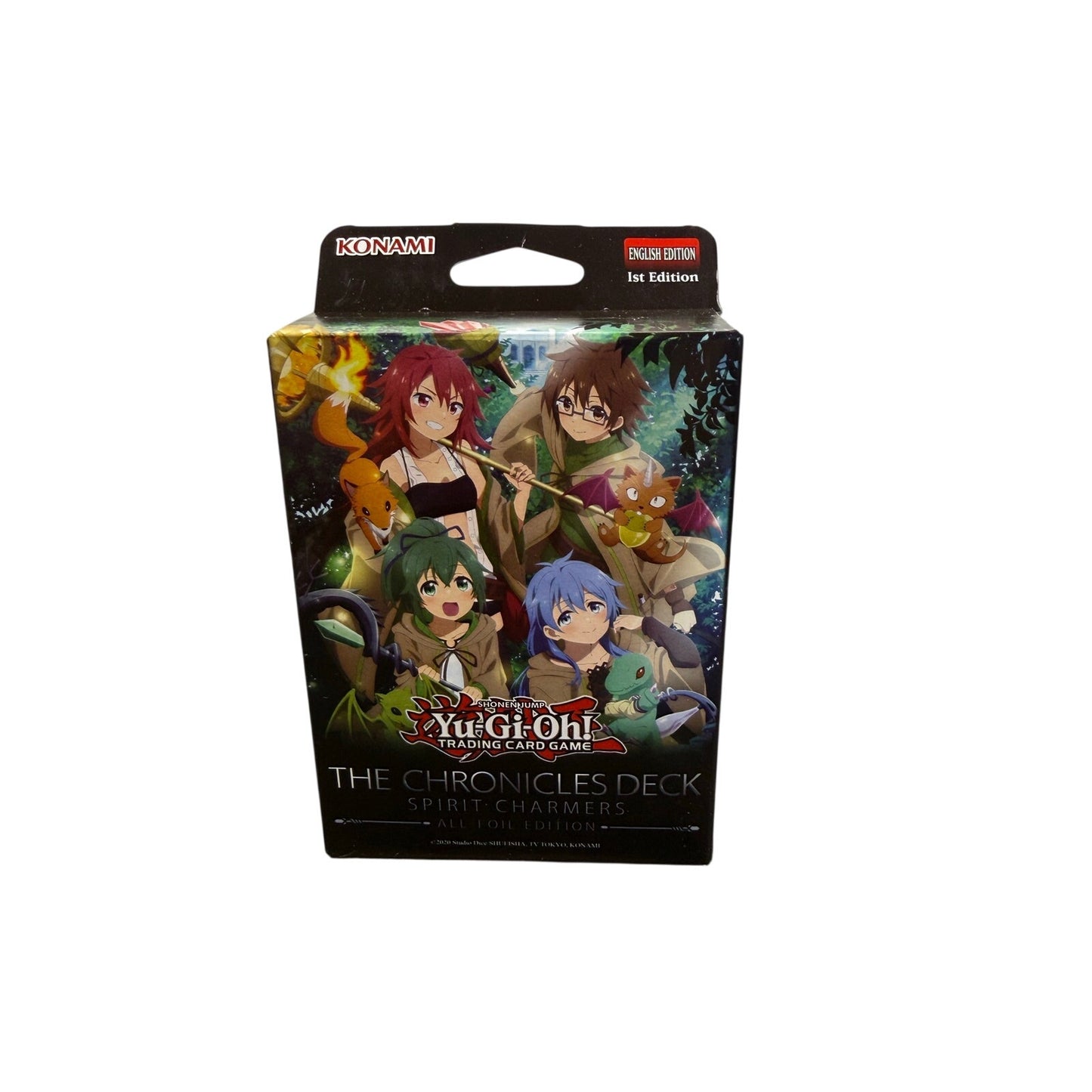 Yugioh x3 The Chronicles Deck: Spirit Charmers All-Foil Edition FACTORY SEALED