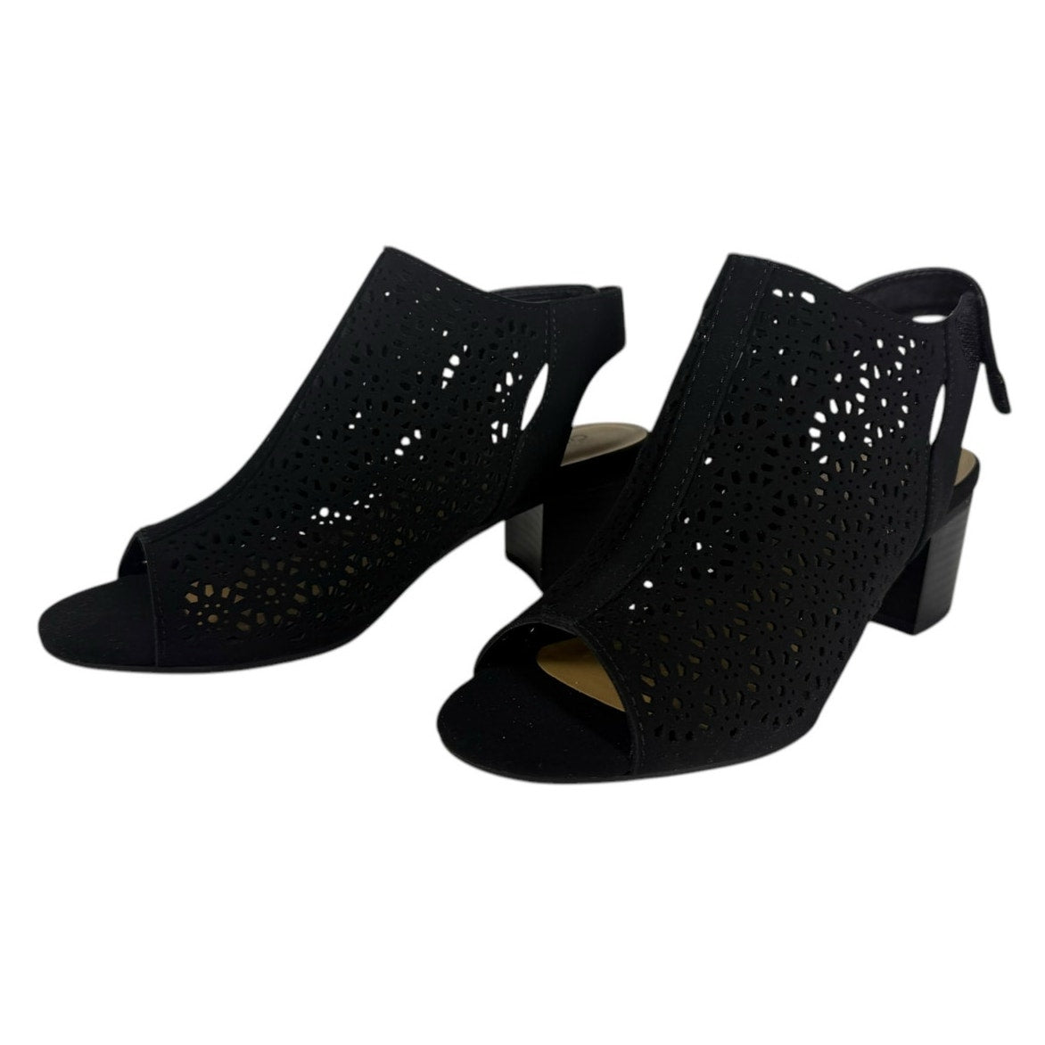 Women's Classified Ankle Bootie Women's size 7.5 Black Slingback chunky
