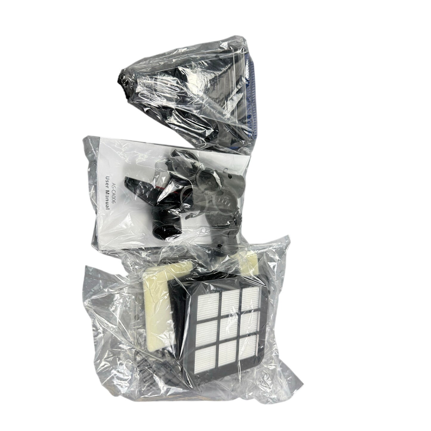 NIB Aspiron 1200W Bagless Vacuum Cleaner CA006, 3.7QT Capacity Blue and Silver