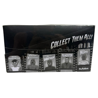 New Universal Monsters Of The Silver Screen Super 7 Reaction Figures Sealed Box
