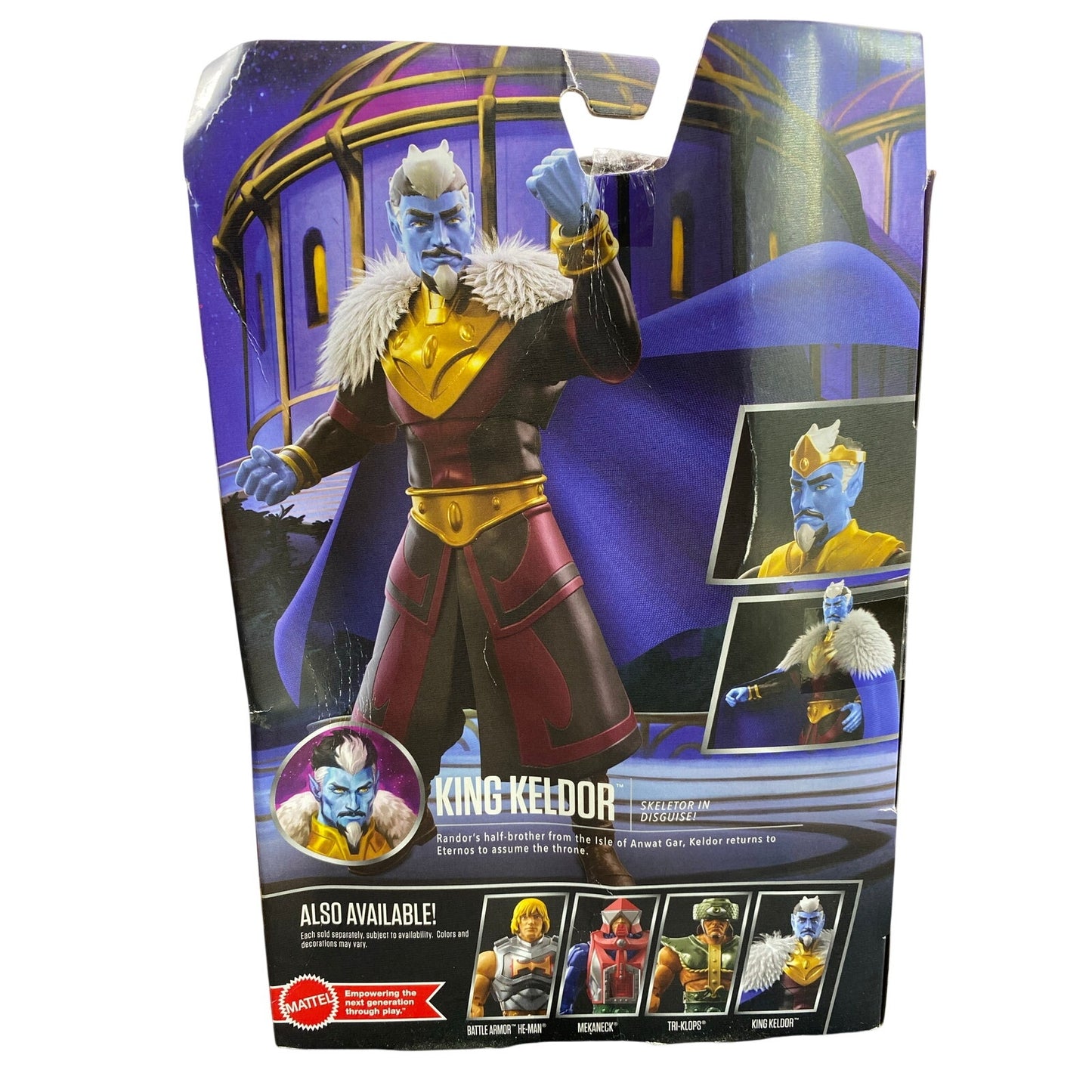 Mattel Masters of the Universe New Revolution King Keldor Figure 7" NEW SEALED!